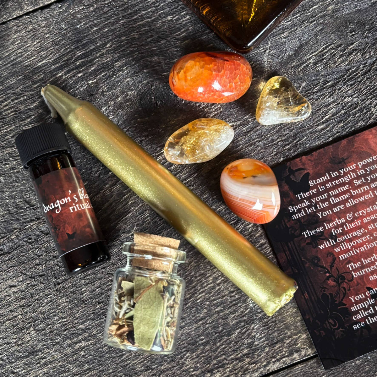 Empowered Spell Kit • Courage &amp; Strength