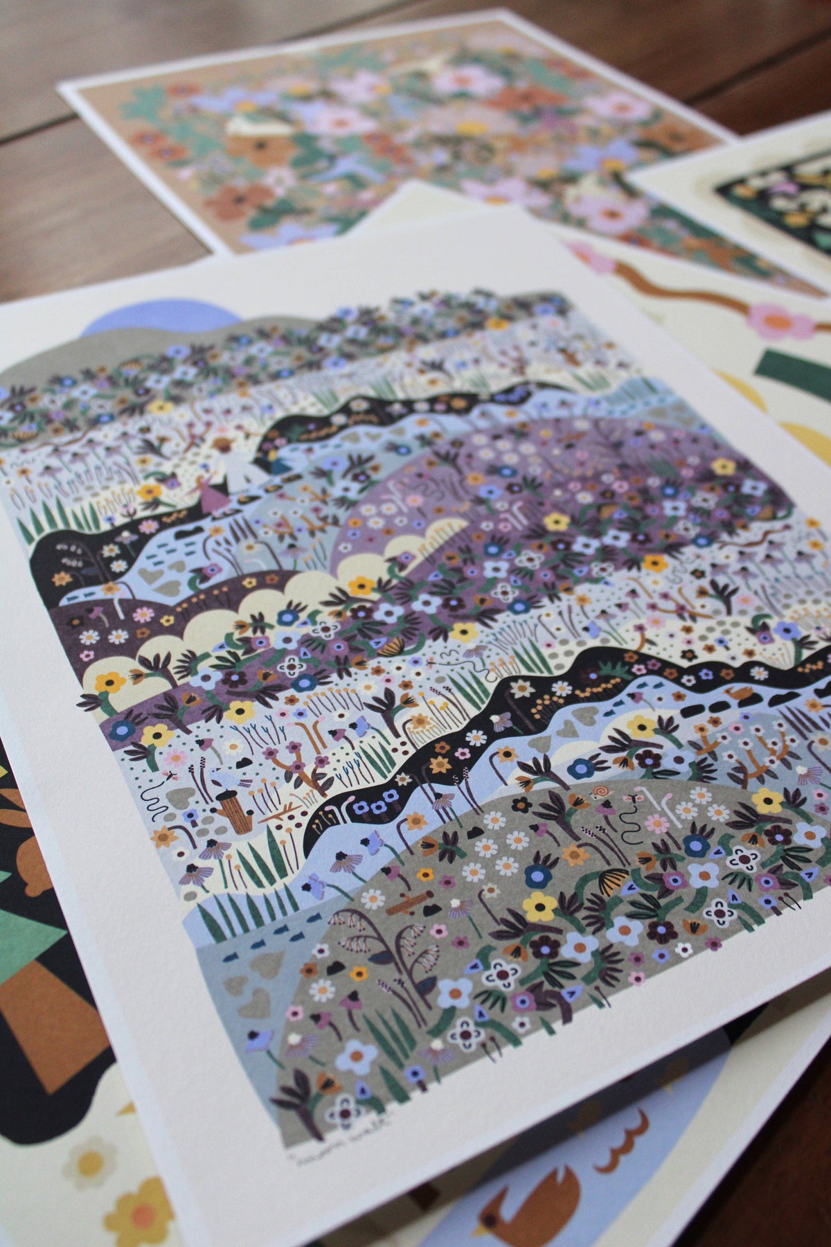 Moon Walk Print: 11 x 14