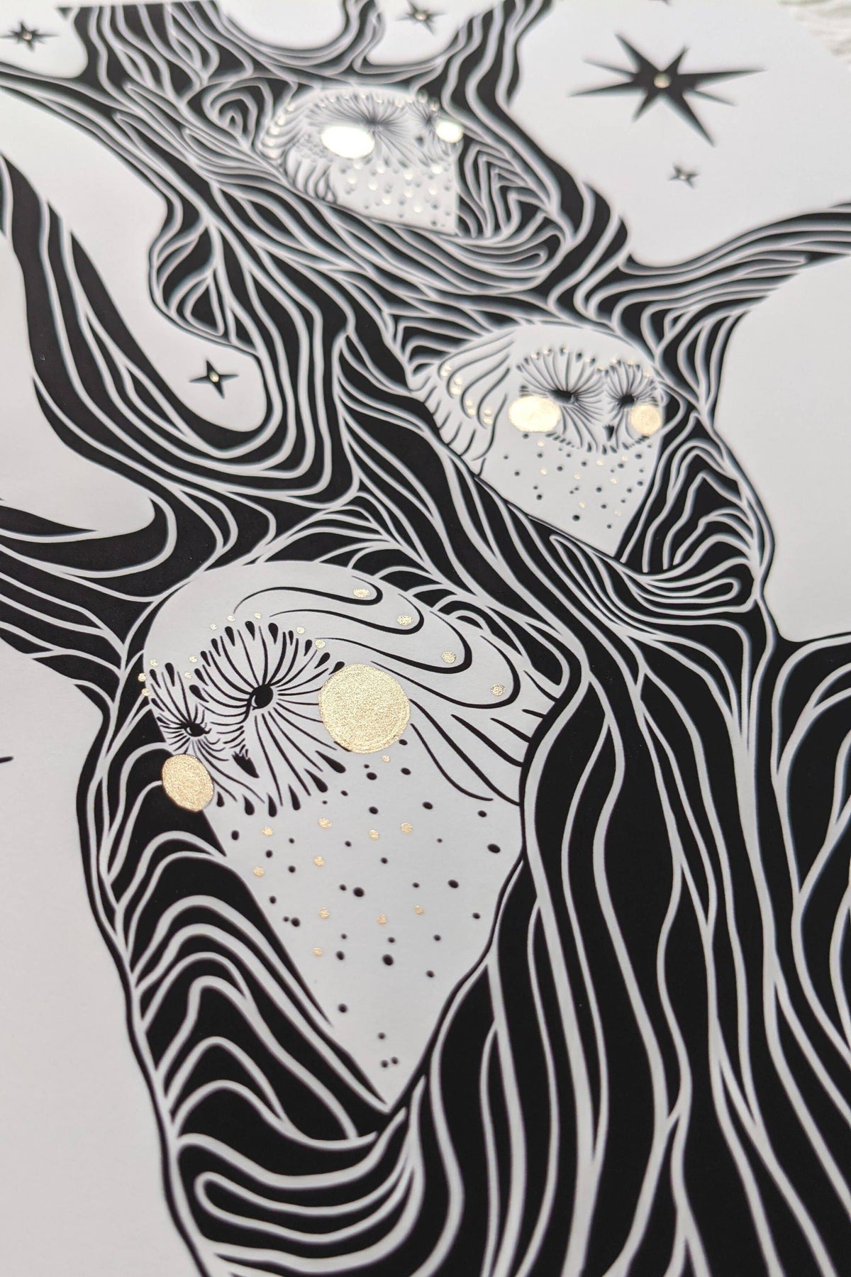 Celestial Owl Print (8" x 10")