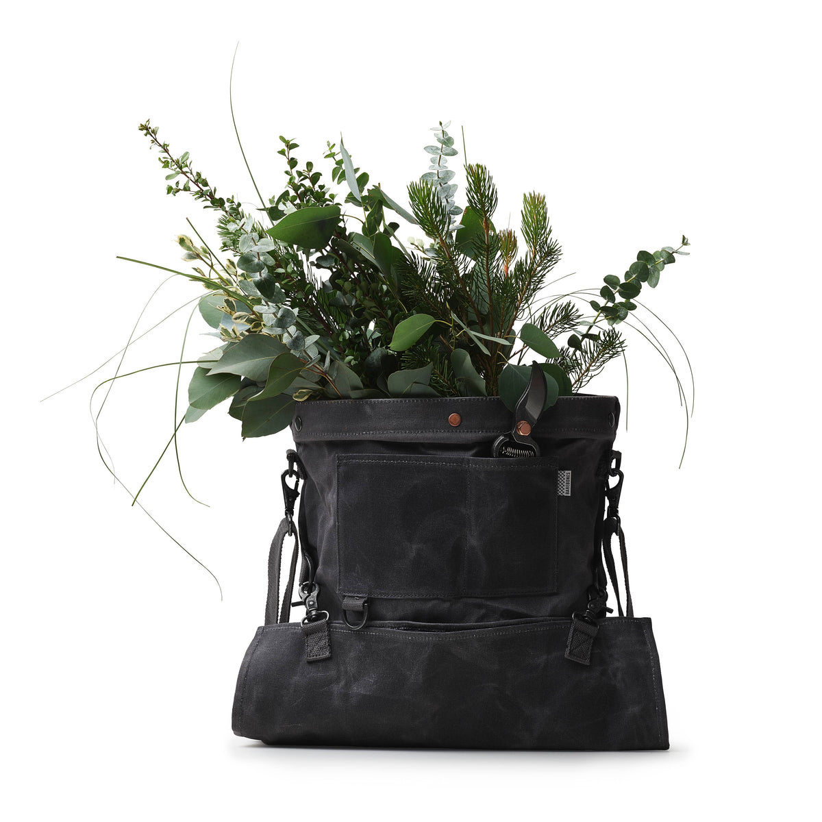 Harvesting and Gathering Bag: Slate Gray