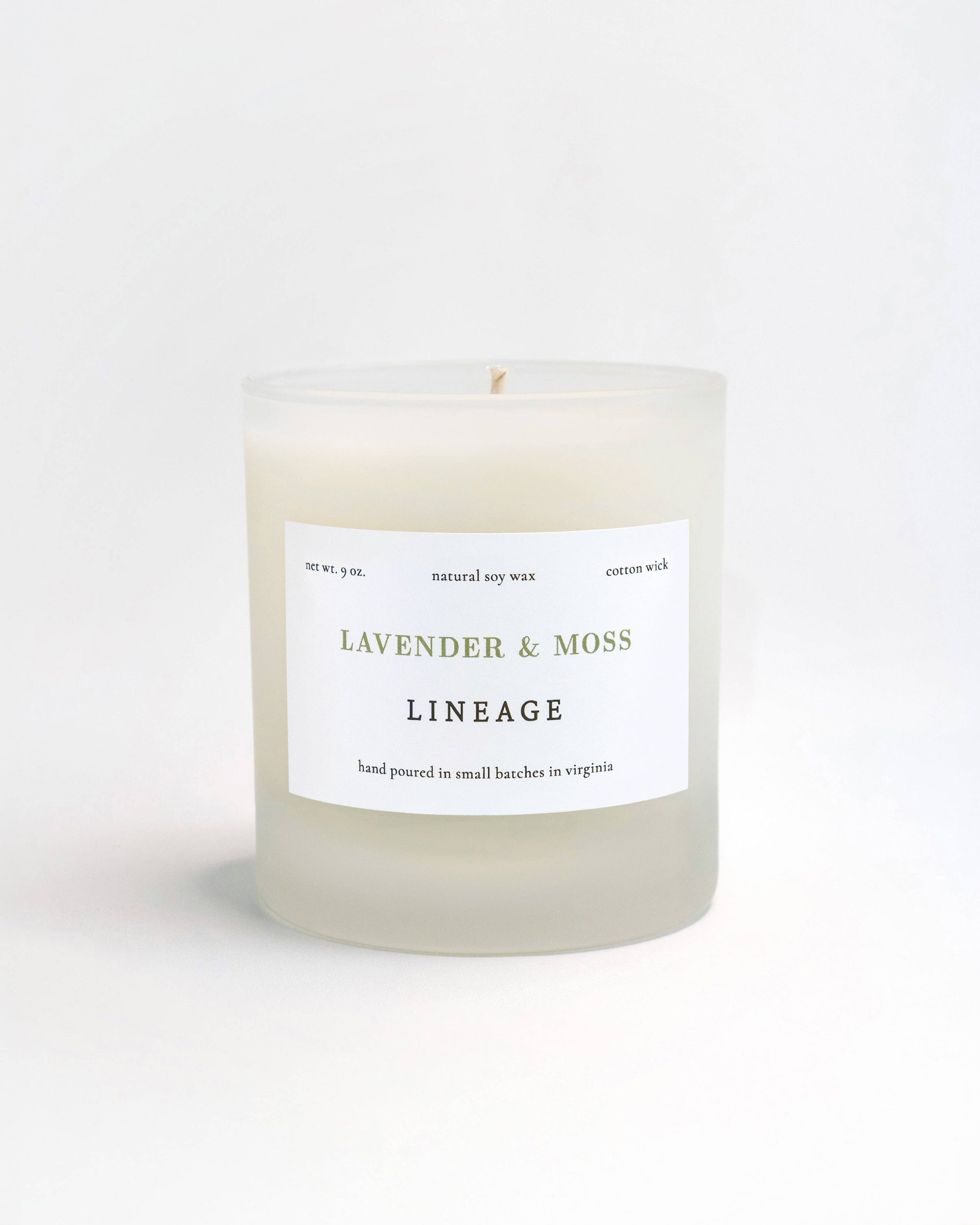Lavender &amp; Moss Candle