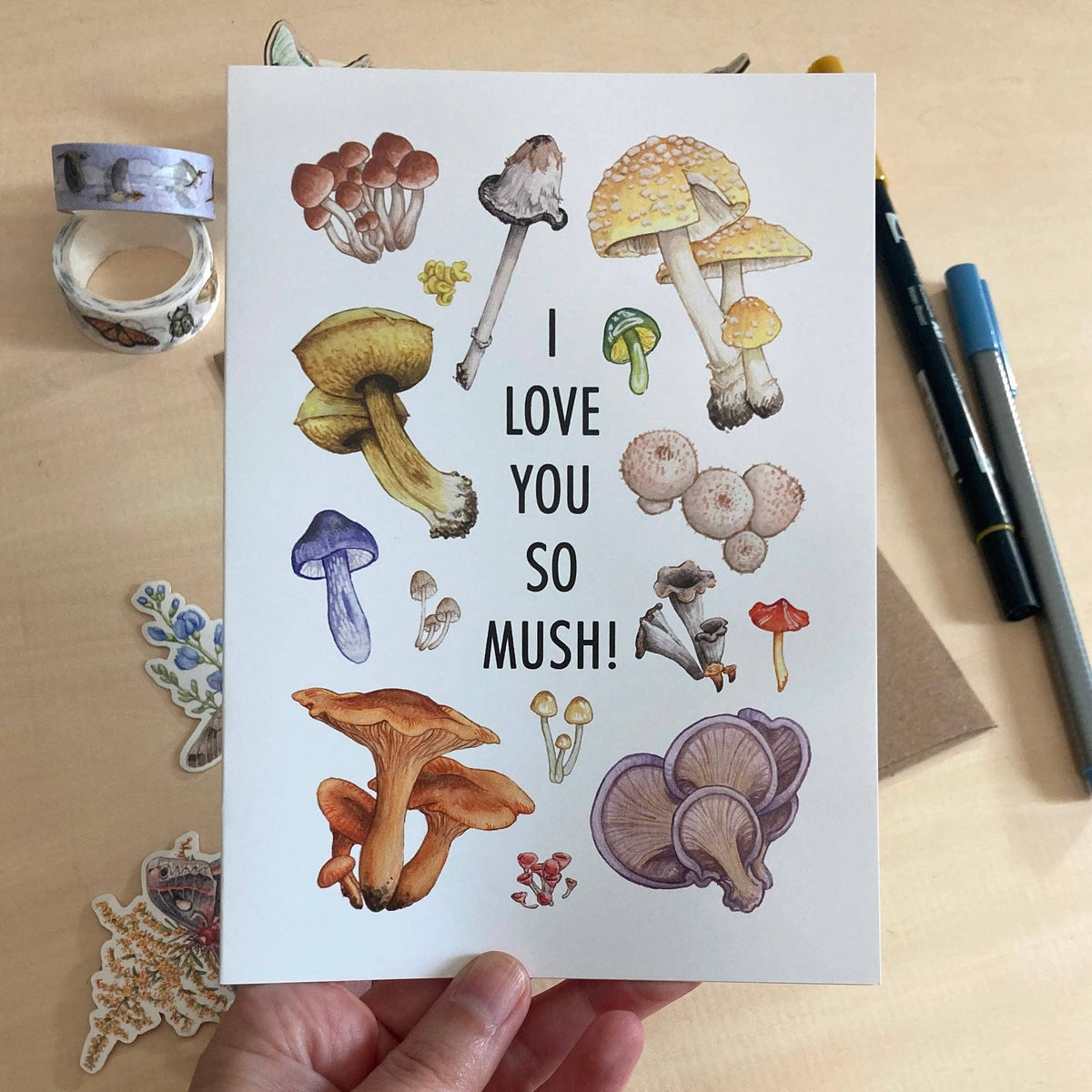 I Love You So Mush Card