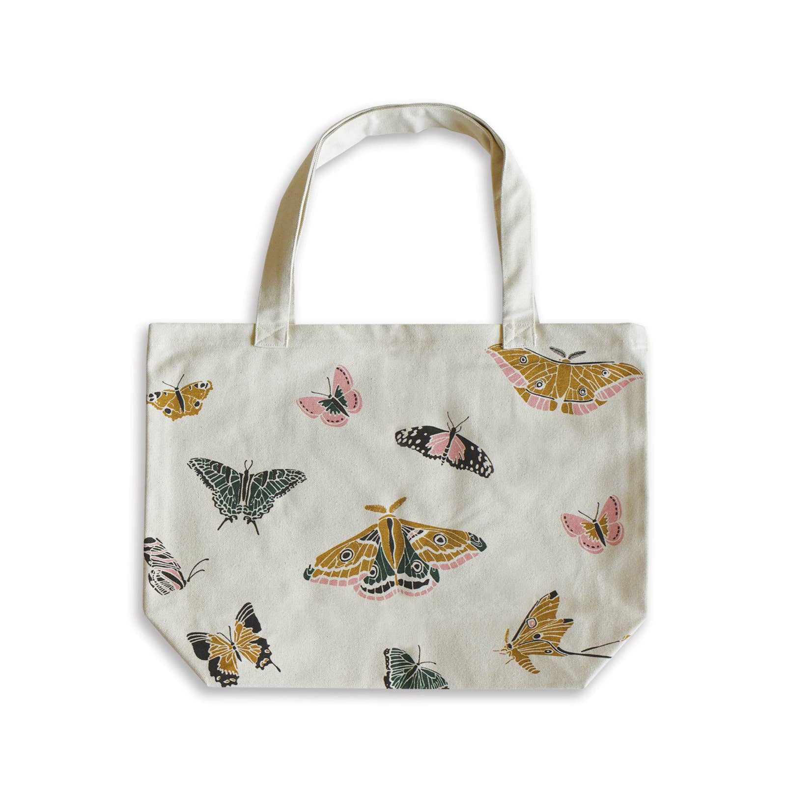 Oversized Prairie Pollinators Organic Market Tote Bag