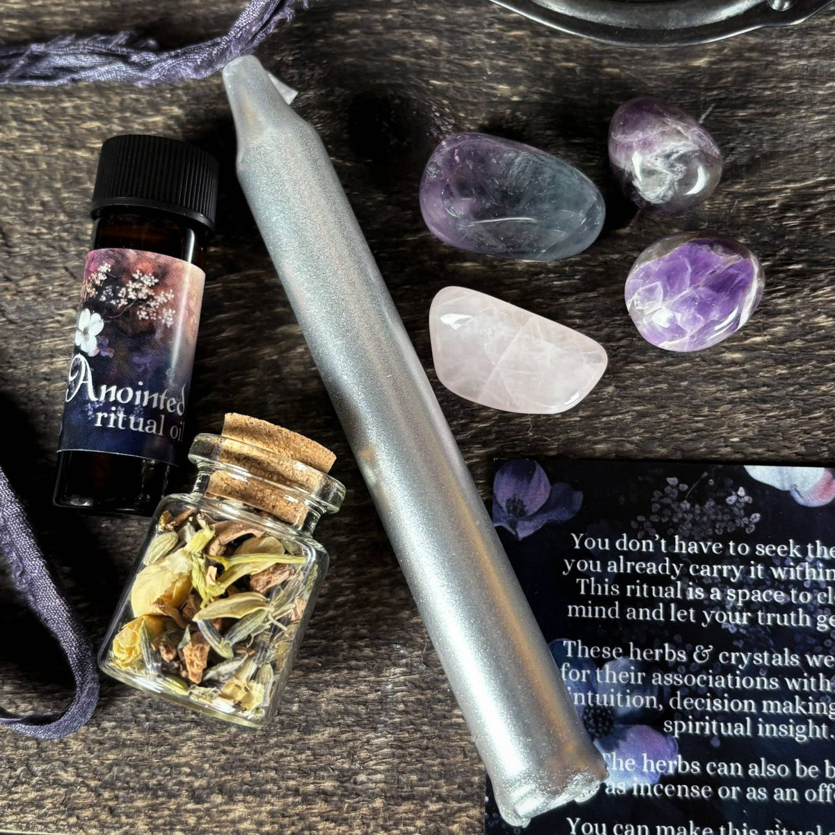 Clarity Spell Kit • Insight &amp; Intuition Ritual