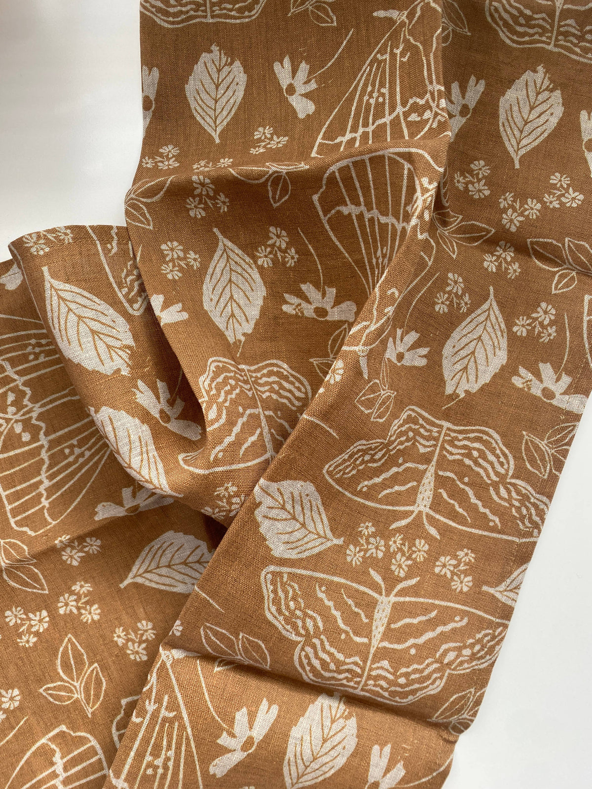 Natural Fern - Linen Tea Towel