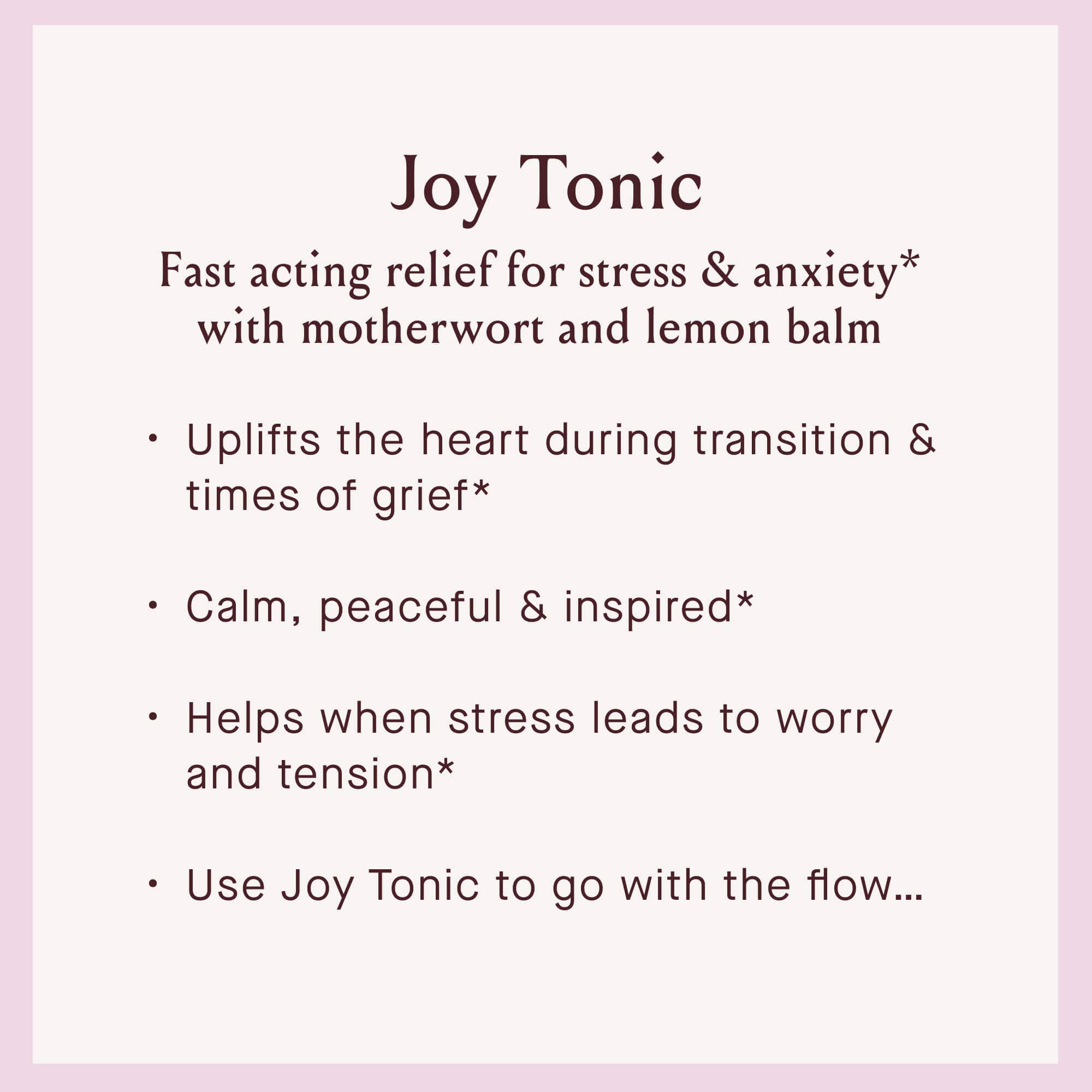 Joy Tonic: 2 fl oz