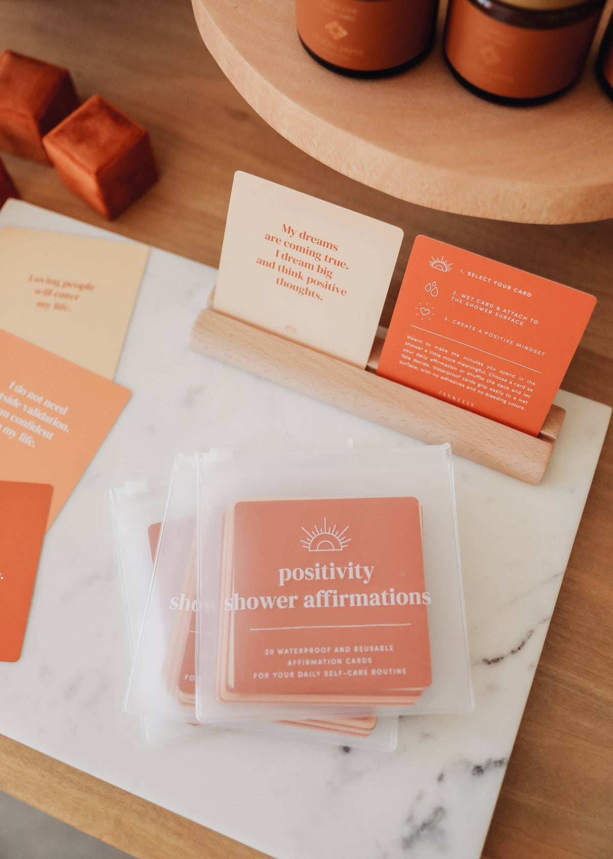 Shower Affirmation Cards - Positivity