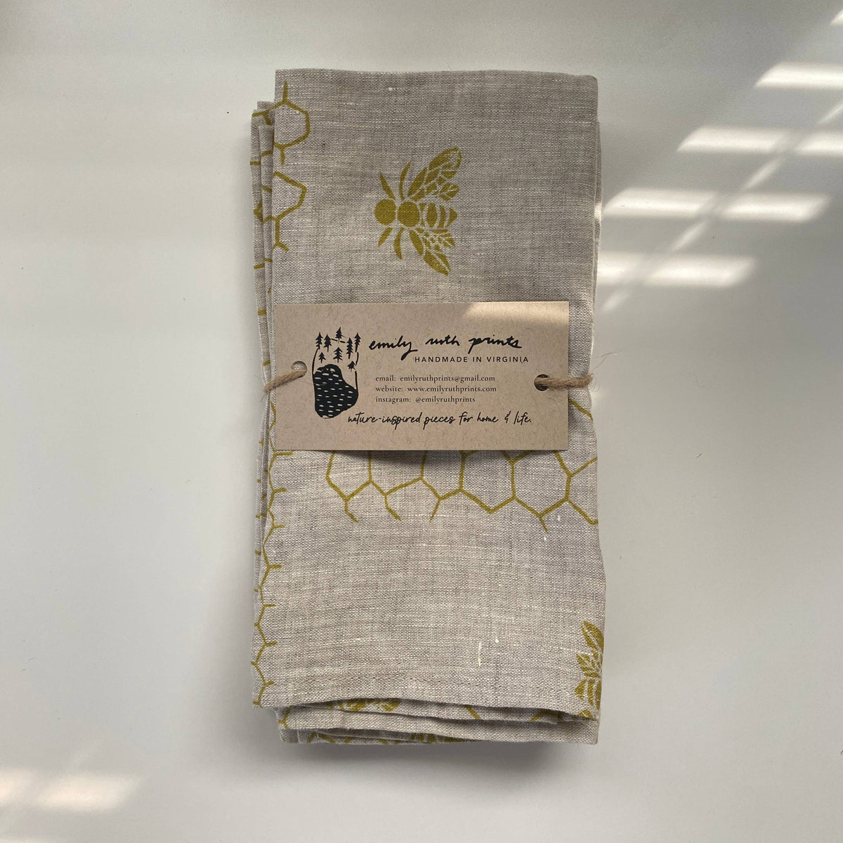 Ginkgo - Linen Napkin Set