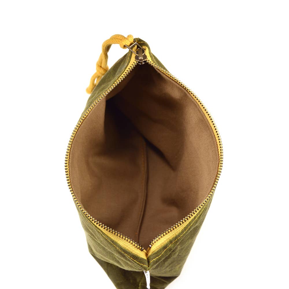 Cosmetic Zipper Pouch - Luna Patina Black