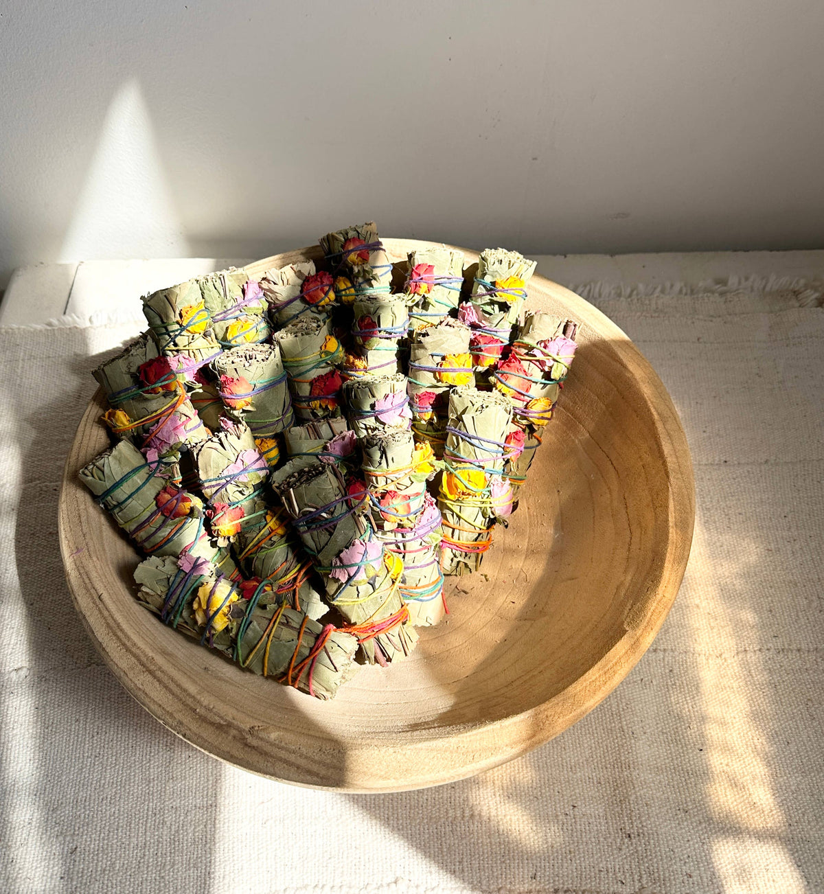Small Floral Eucalyptus Bundle