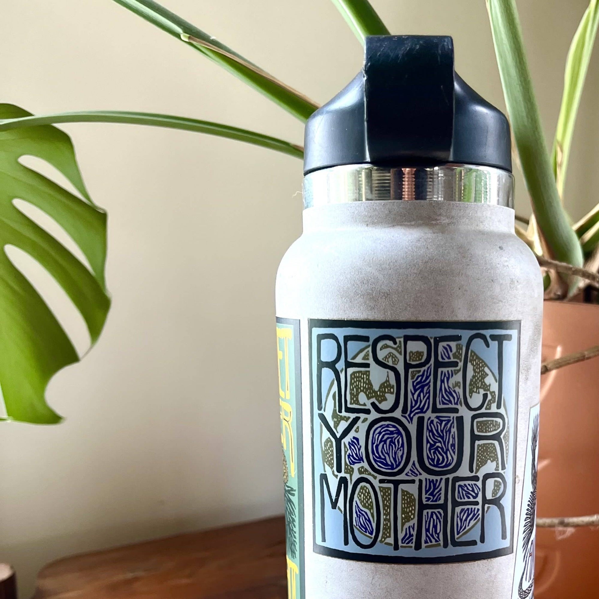 Respect Your Mother Vinyl Sticker