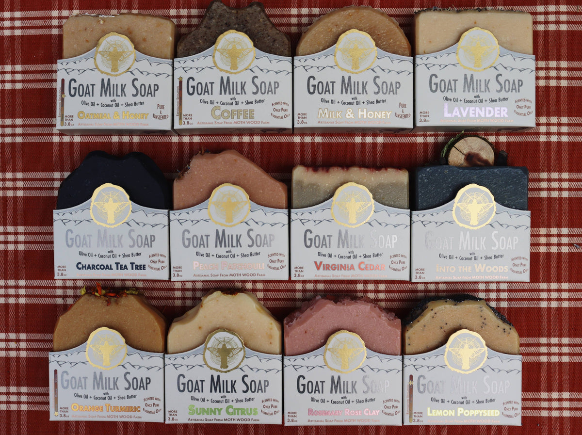 Charcoal Tea Tree Goat Milk Soap