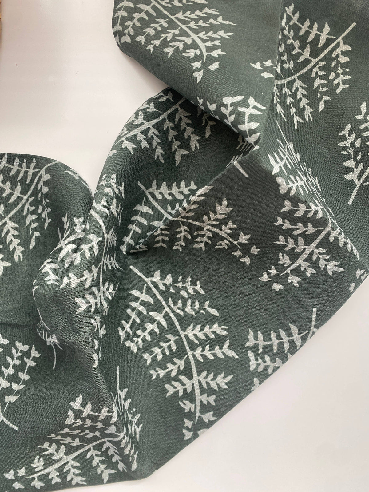 Natural Fern - Linen Tea Towel