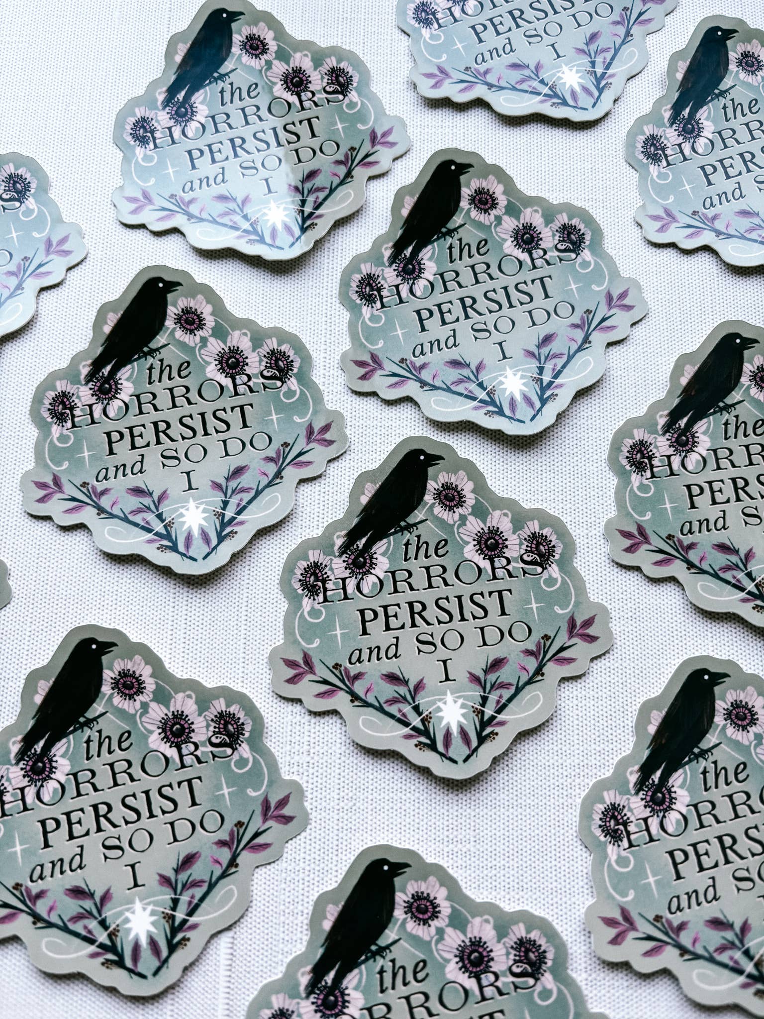 The Horrors Persist Vinyl Sticker