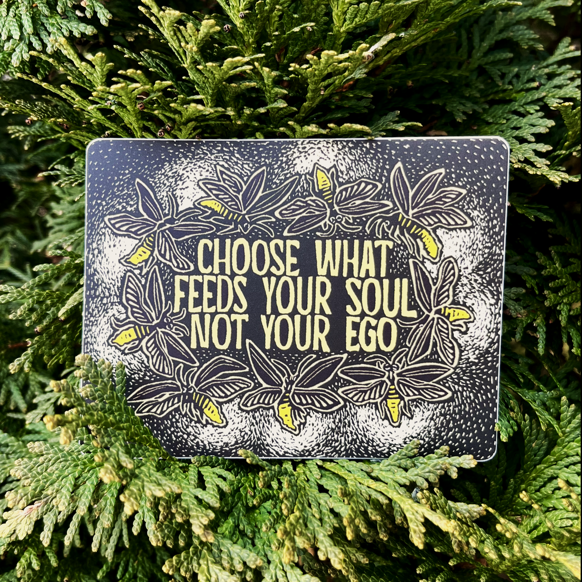 Choose What Feeds Your Soul Vinyl Sticker