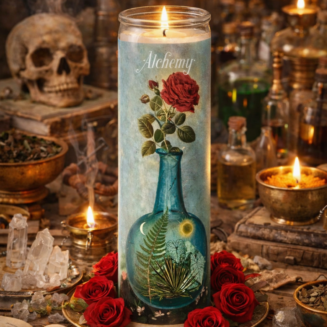 Alchemy Altar Candle 2