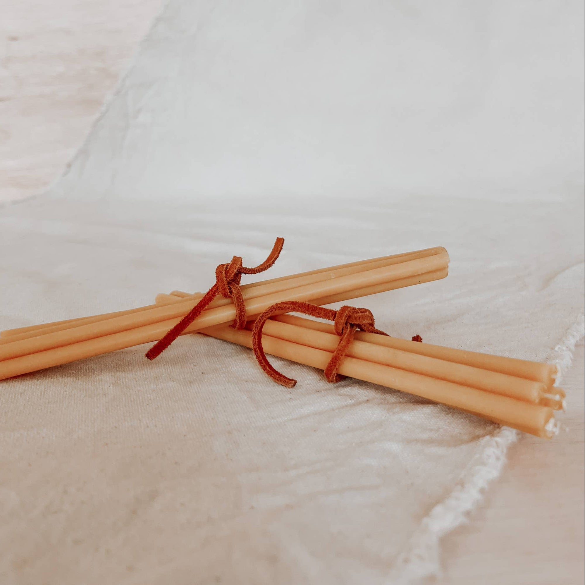 Beeswax Meditation Pillars