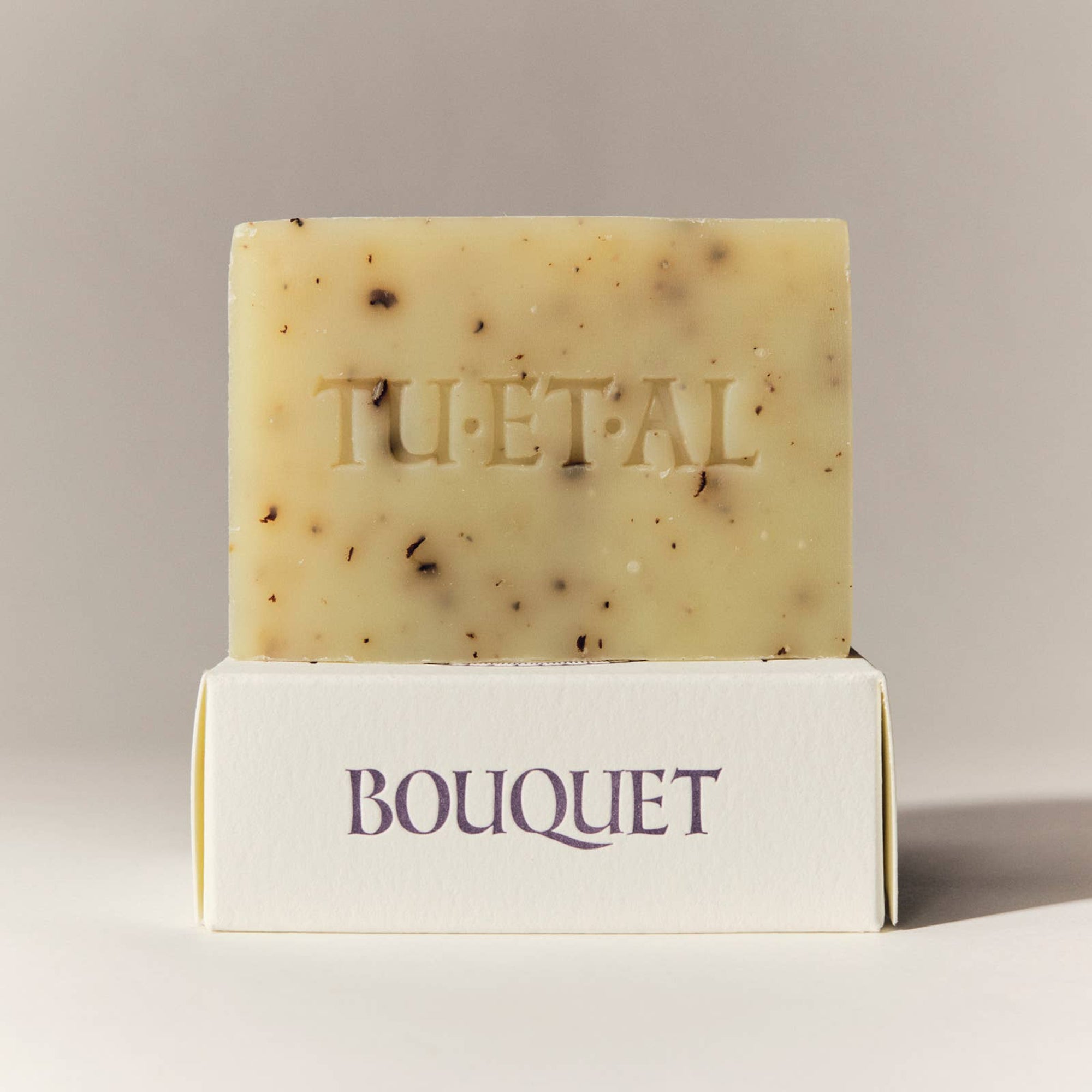 Bouquet Soothing Bar Soap with Rose Petals
