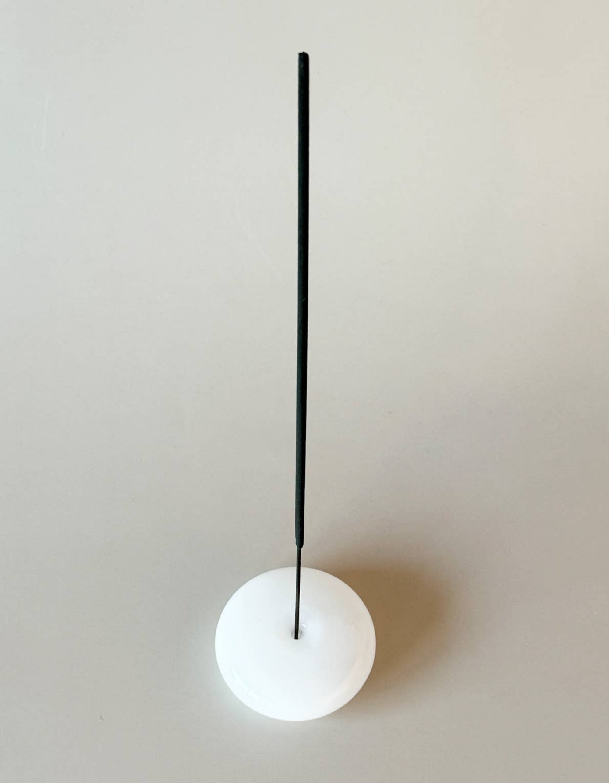 Bubble Incense Holder | Milk Glass Variations: White Milk Glass