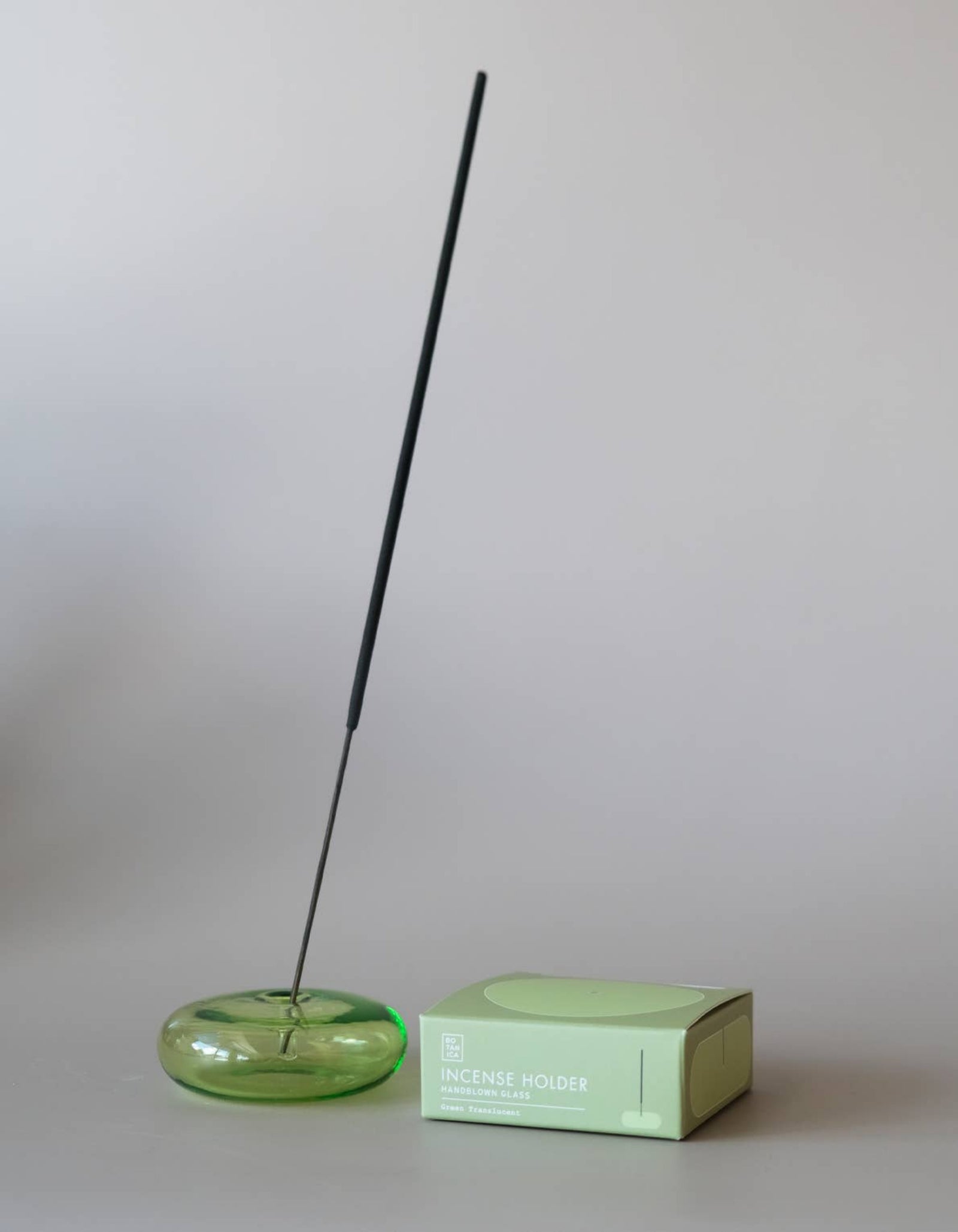 Bubble Incense Holder | Translucent Variations: Green Glass