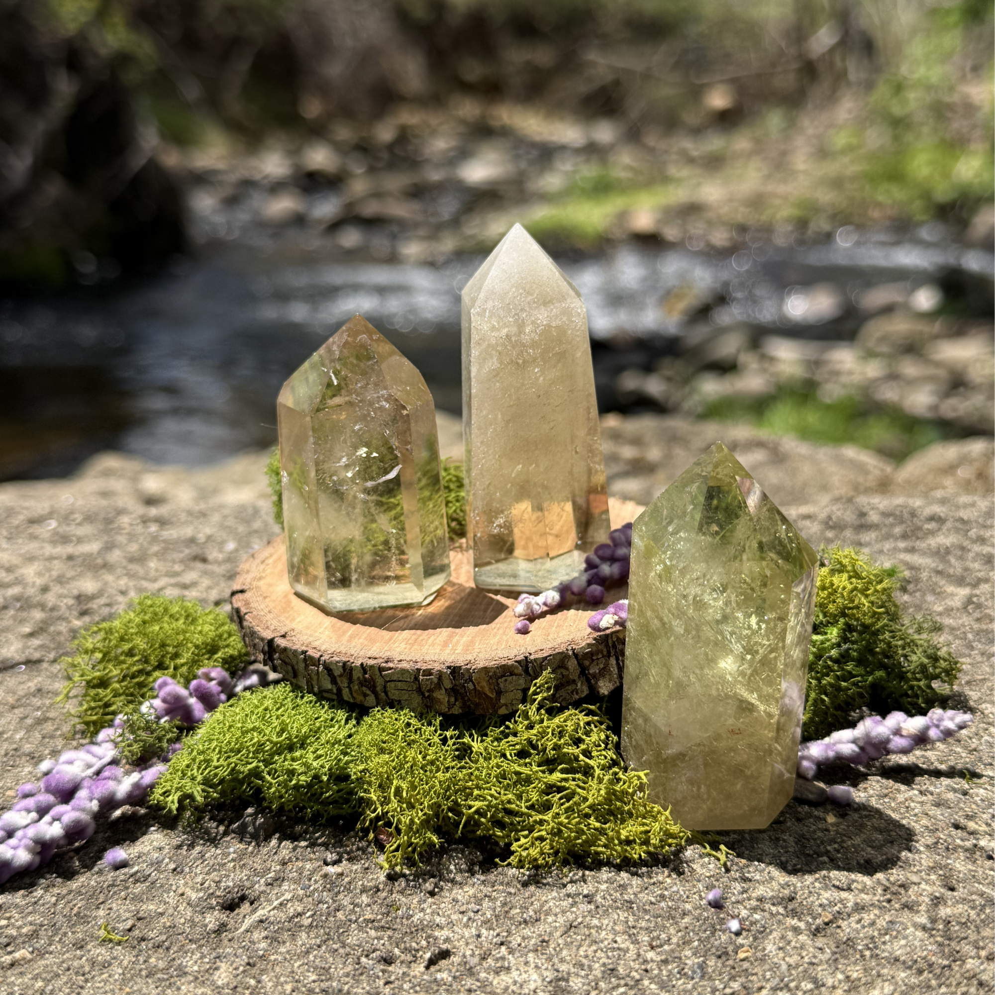 Citrine Crystal Point