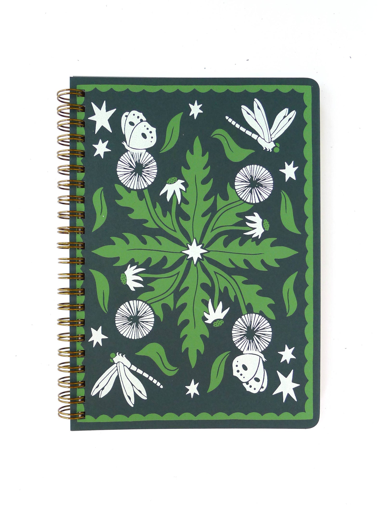 Dandelion Notebook Lined