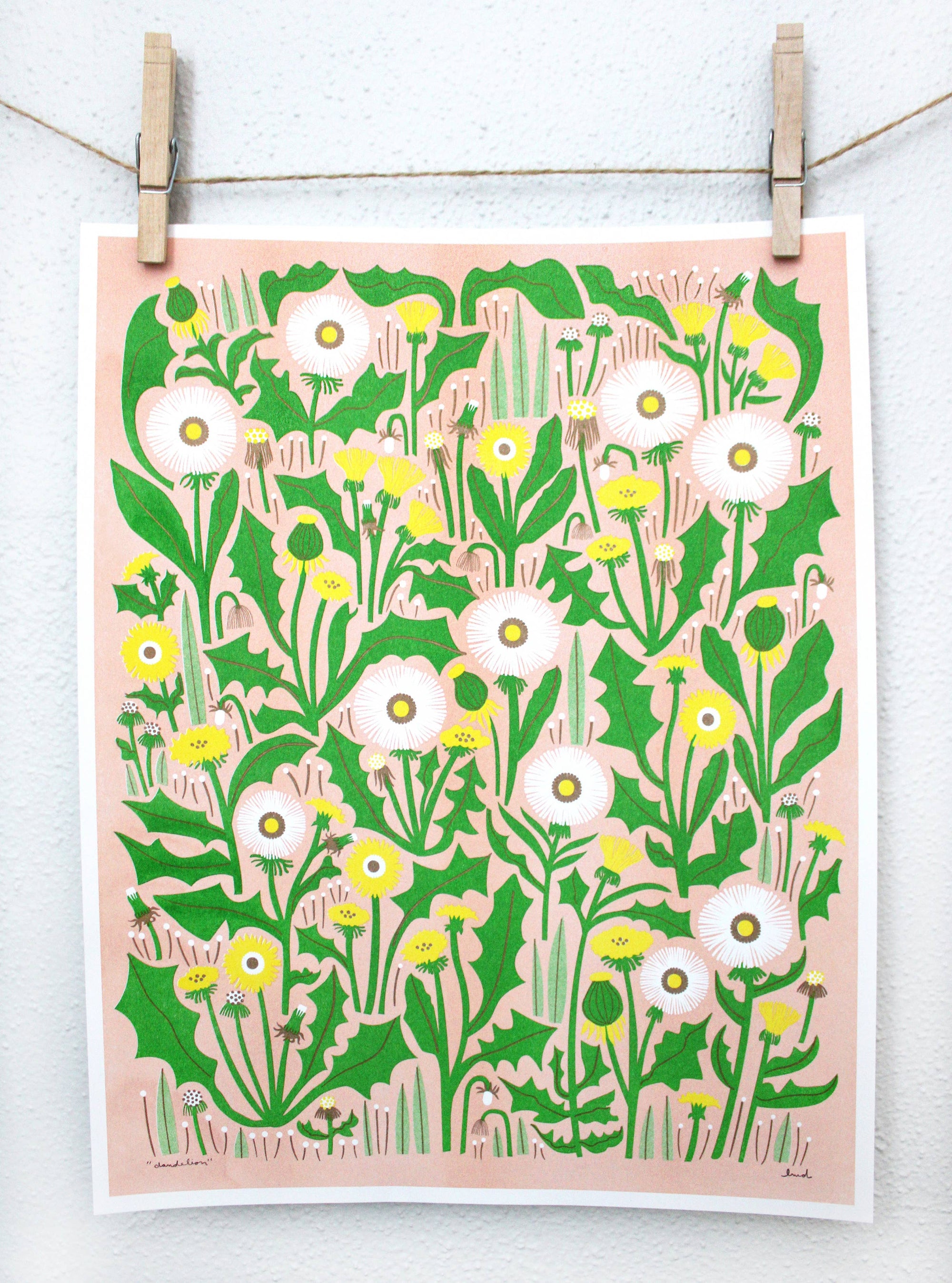 Dandelion Print