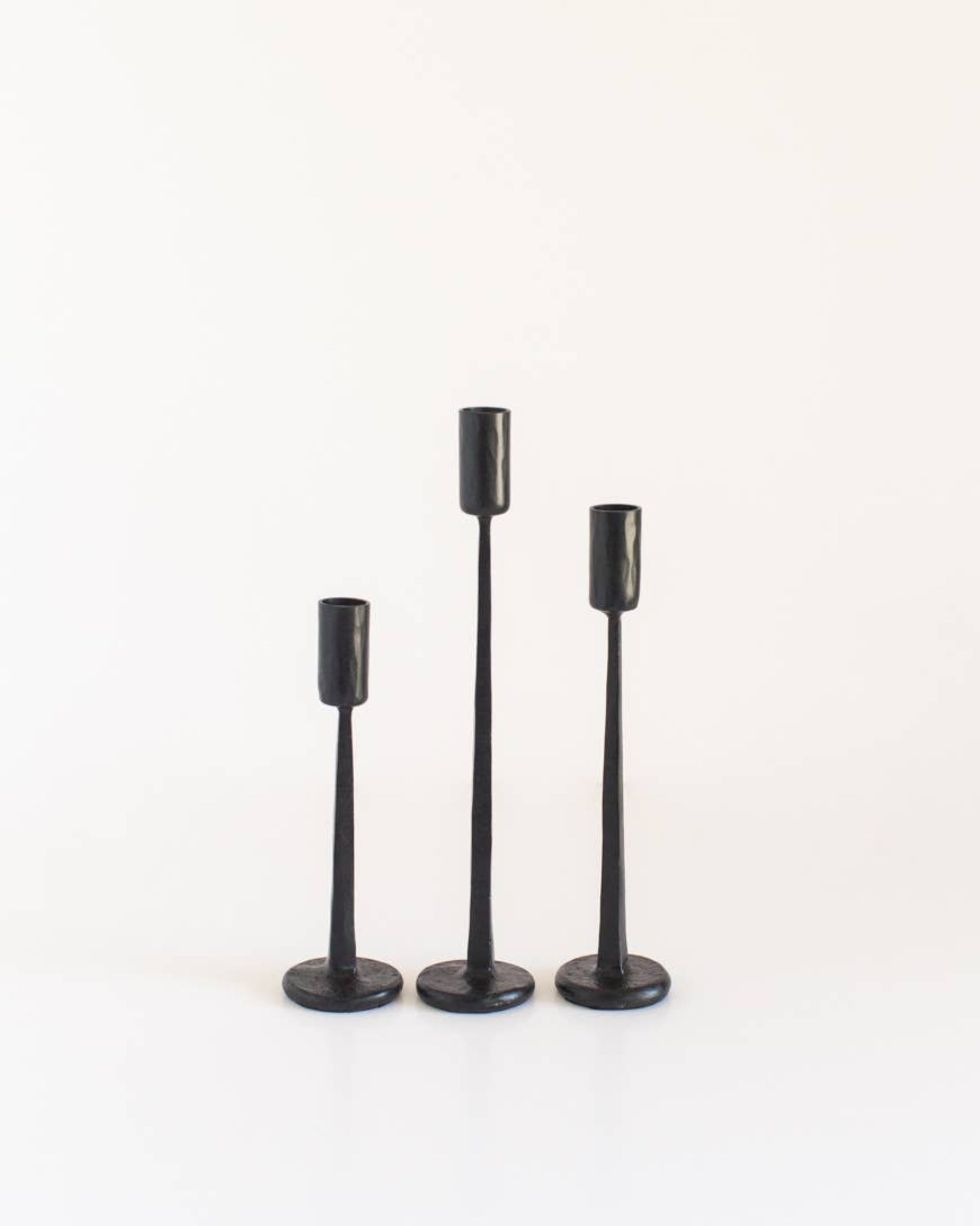Dante Hand-Forged Iron Candle Stand