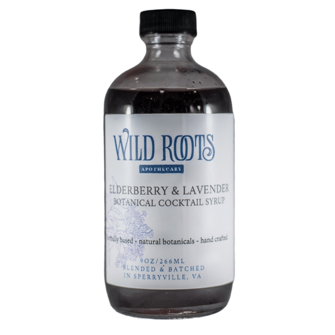 Elderberry Lavender Botanical Syrup—Wild Roots Apothecary