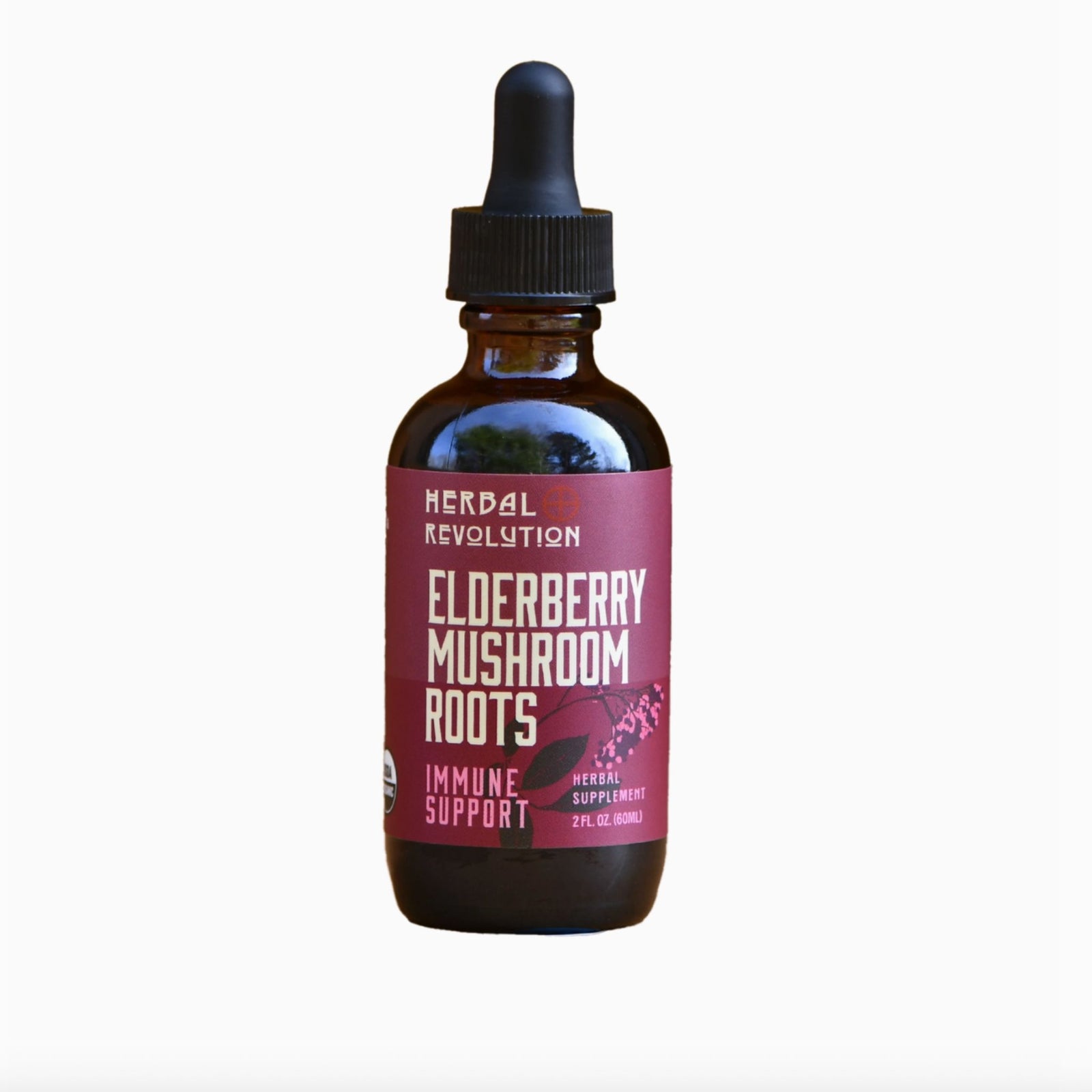 Elderberry Mushroom Roots Elixir