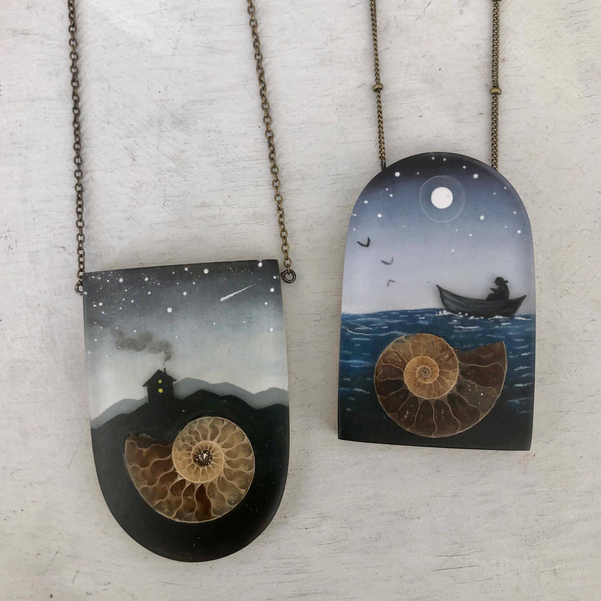 Forgotten Seas Necklaces: Hills