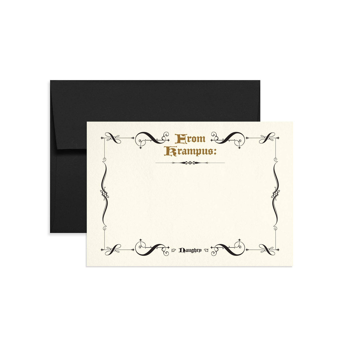 From Krampus Holiday Card Set