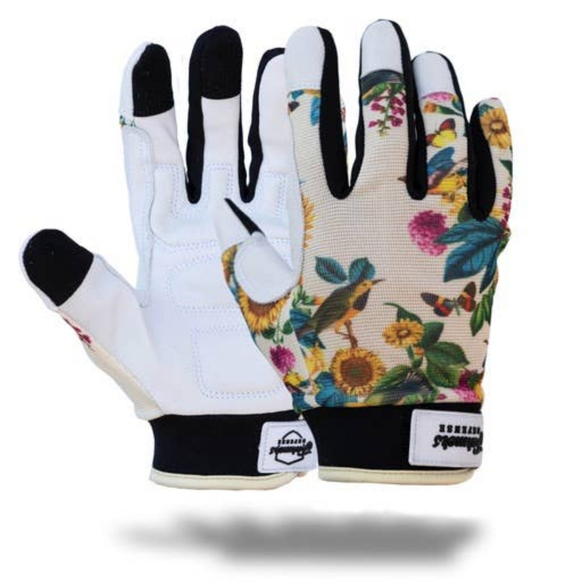 Garden Flower: Rugged Leather Glove