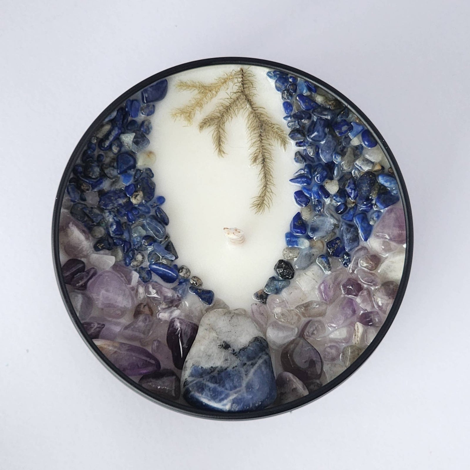 I AM WATER (indomitable and profound) • 8oz Soy Crystal Candle