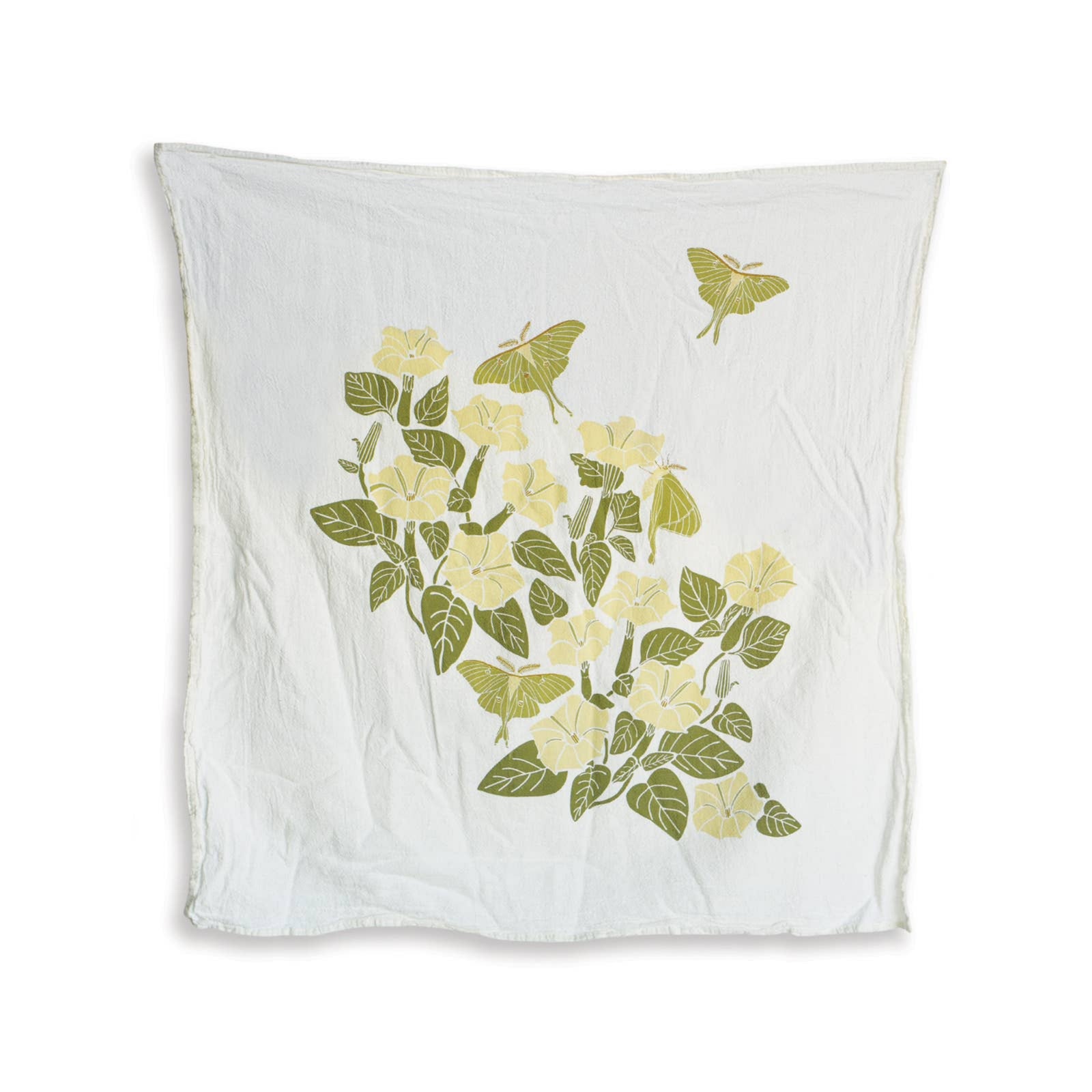 Luna Moon Kitchen Tea Towel with Moths