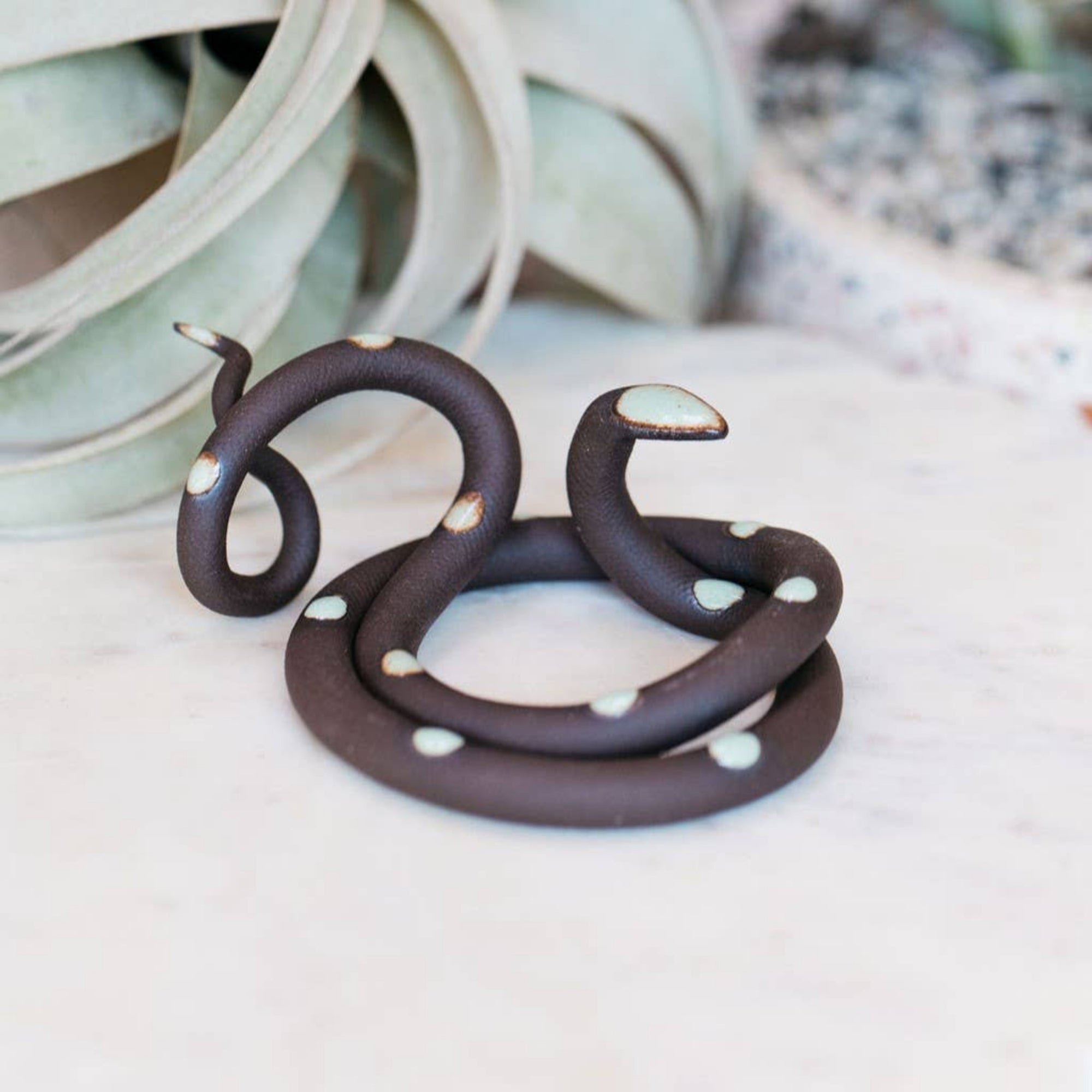 Medium Ceramic Snake: Stevie