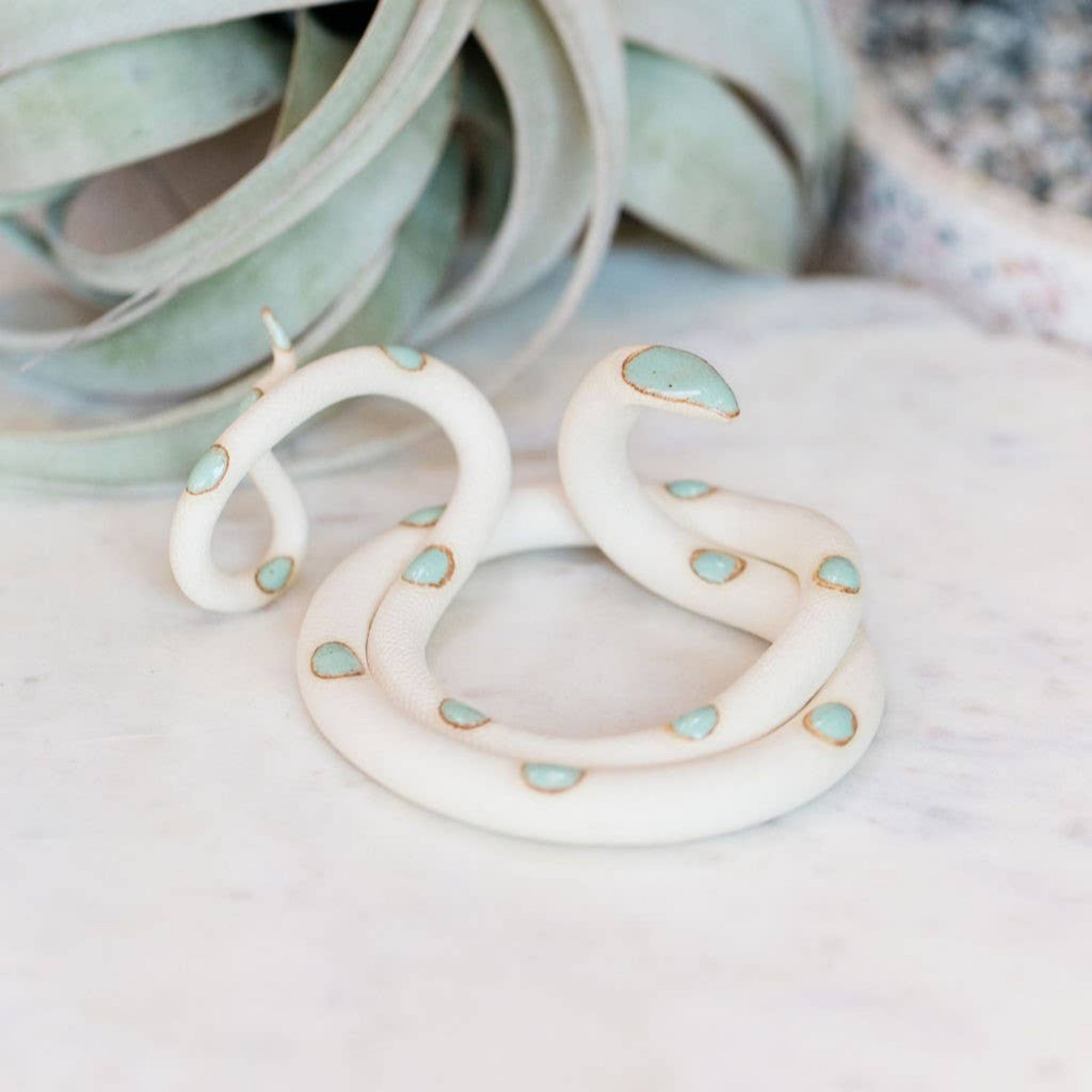 Medium Ceramic Snake: Sylvia