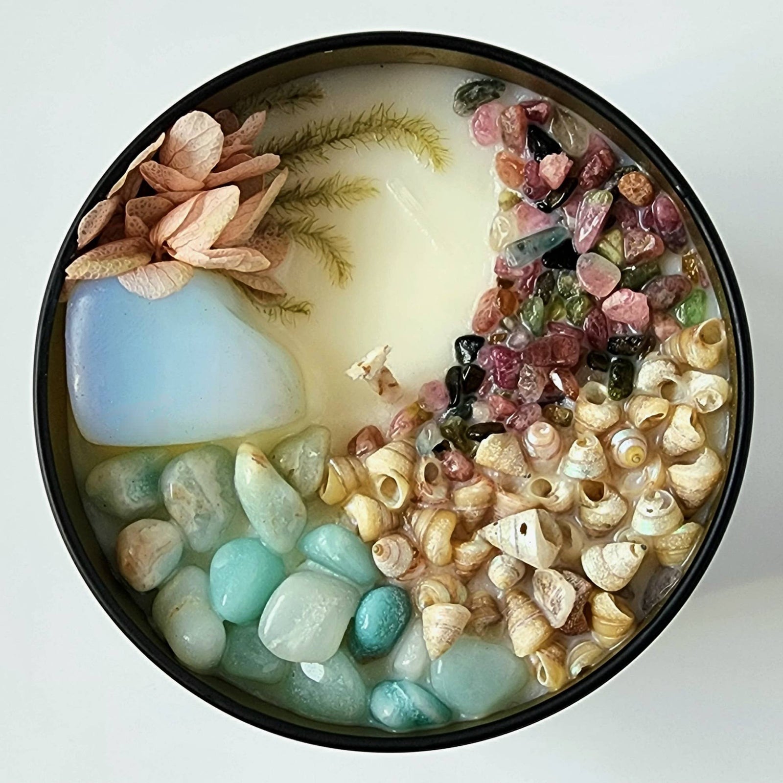 Naiad (Ballad of a Sea-Nymph) • 8oz Soy Crystal Candle