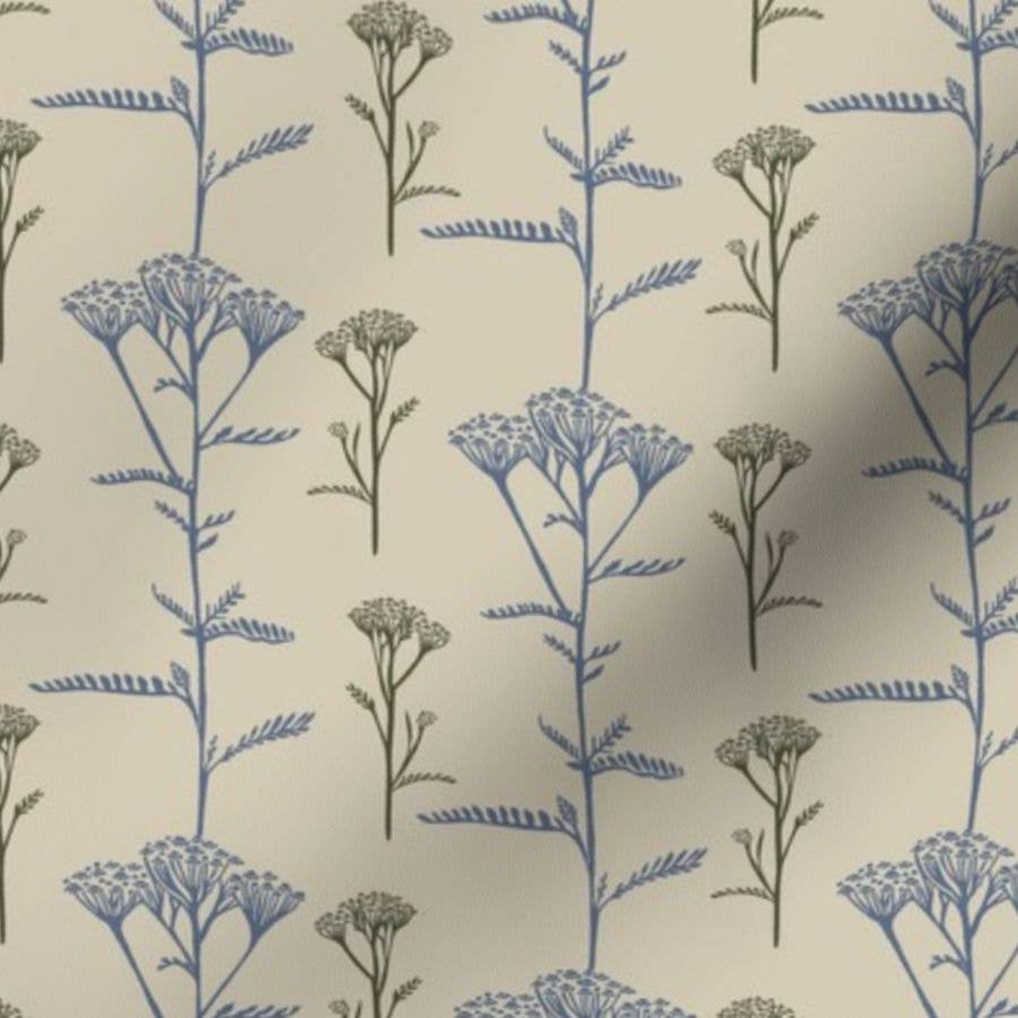 Natural yarrow print