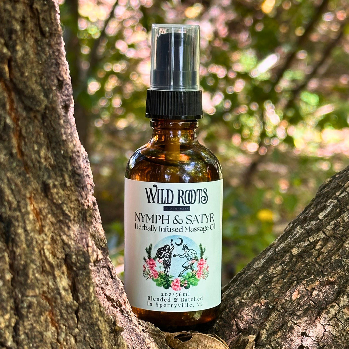 Nymph &amp; Satyr Massage Oil
