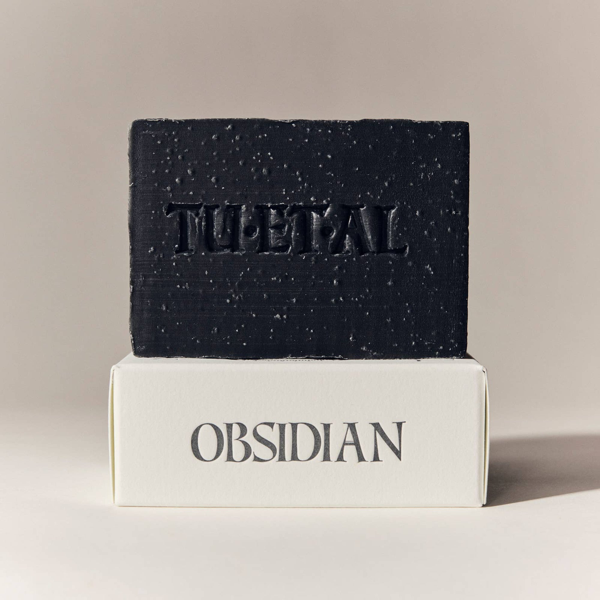 Obsidian Purifying Activated Charcoal Bar Soap