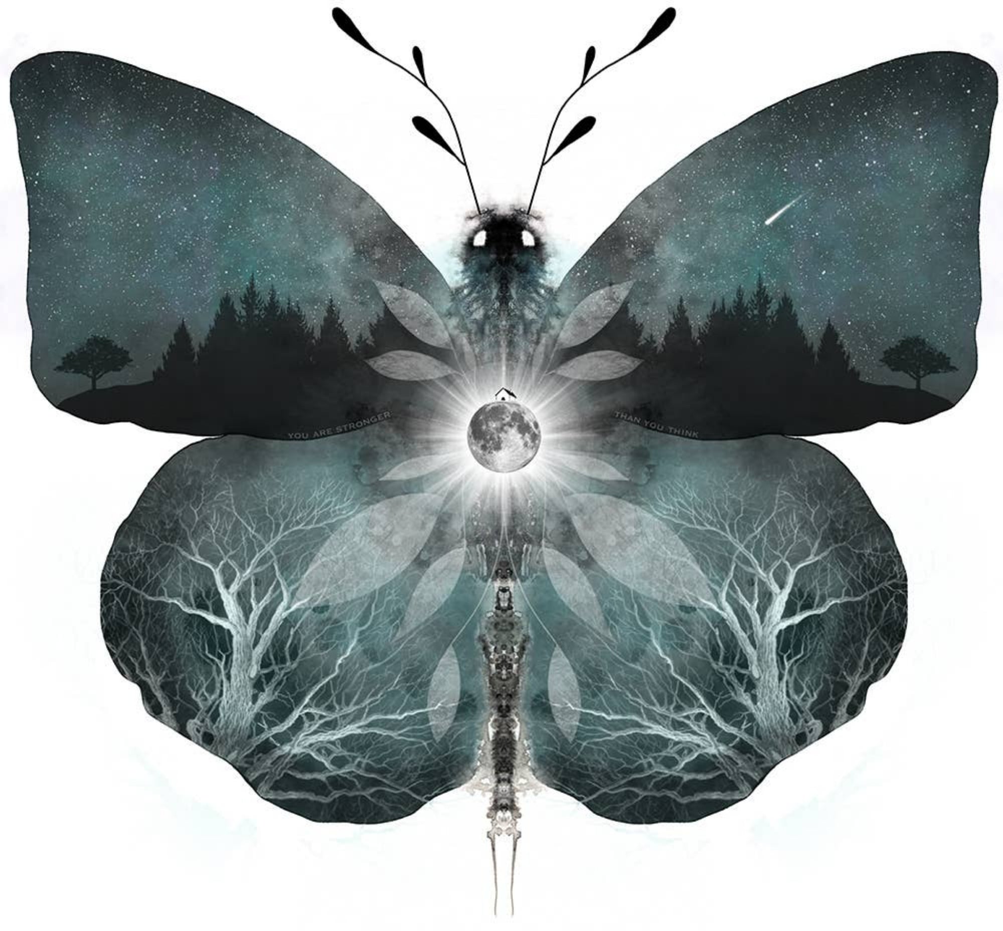 Our Life Under The Stars - Art Print