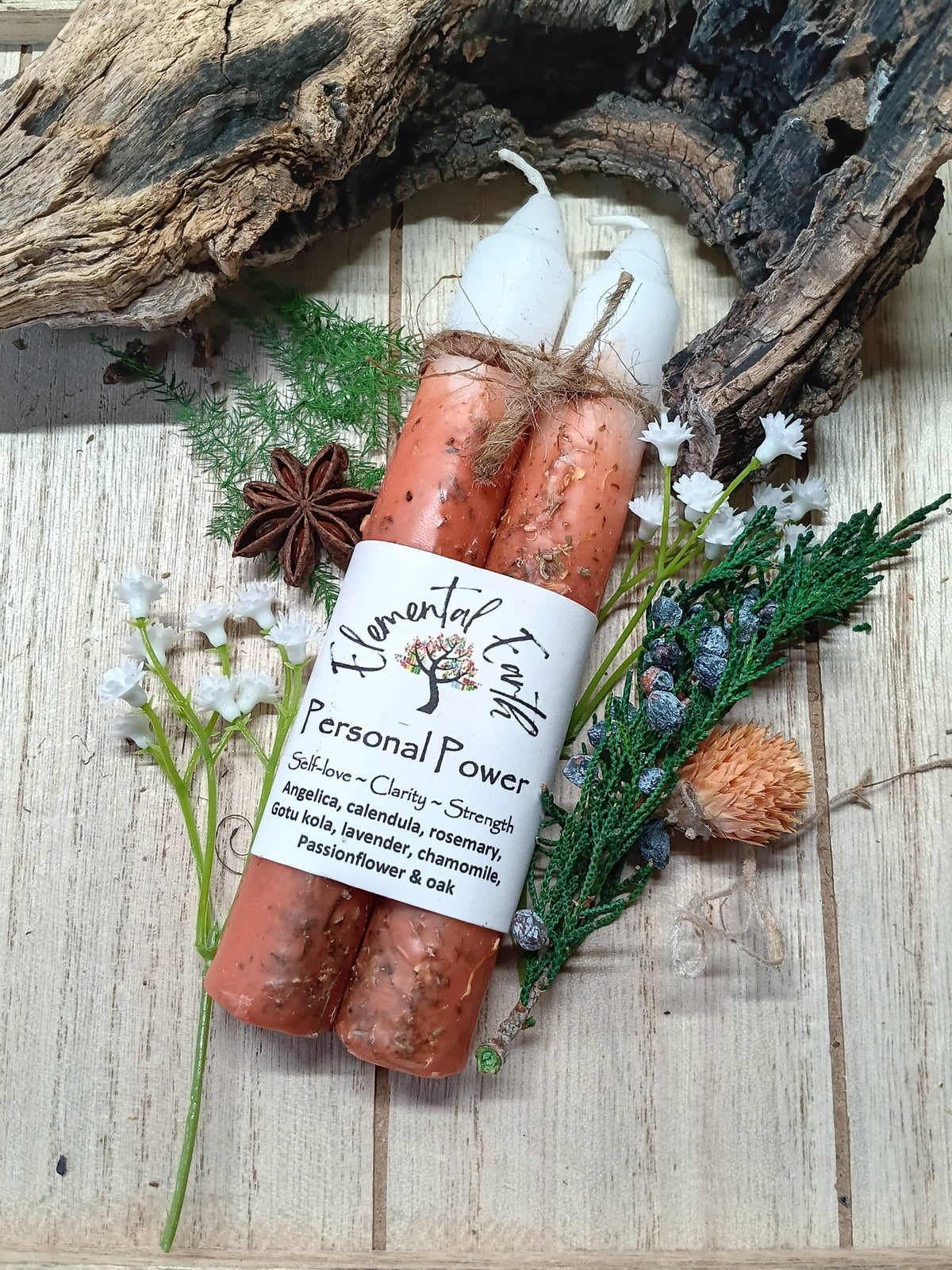 Personal Power Herbal Intention Candles