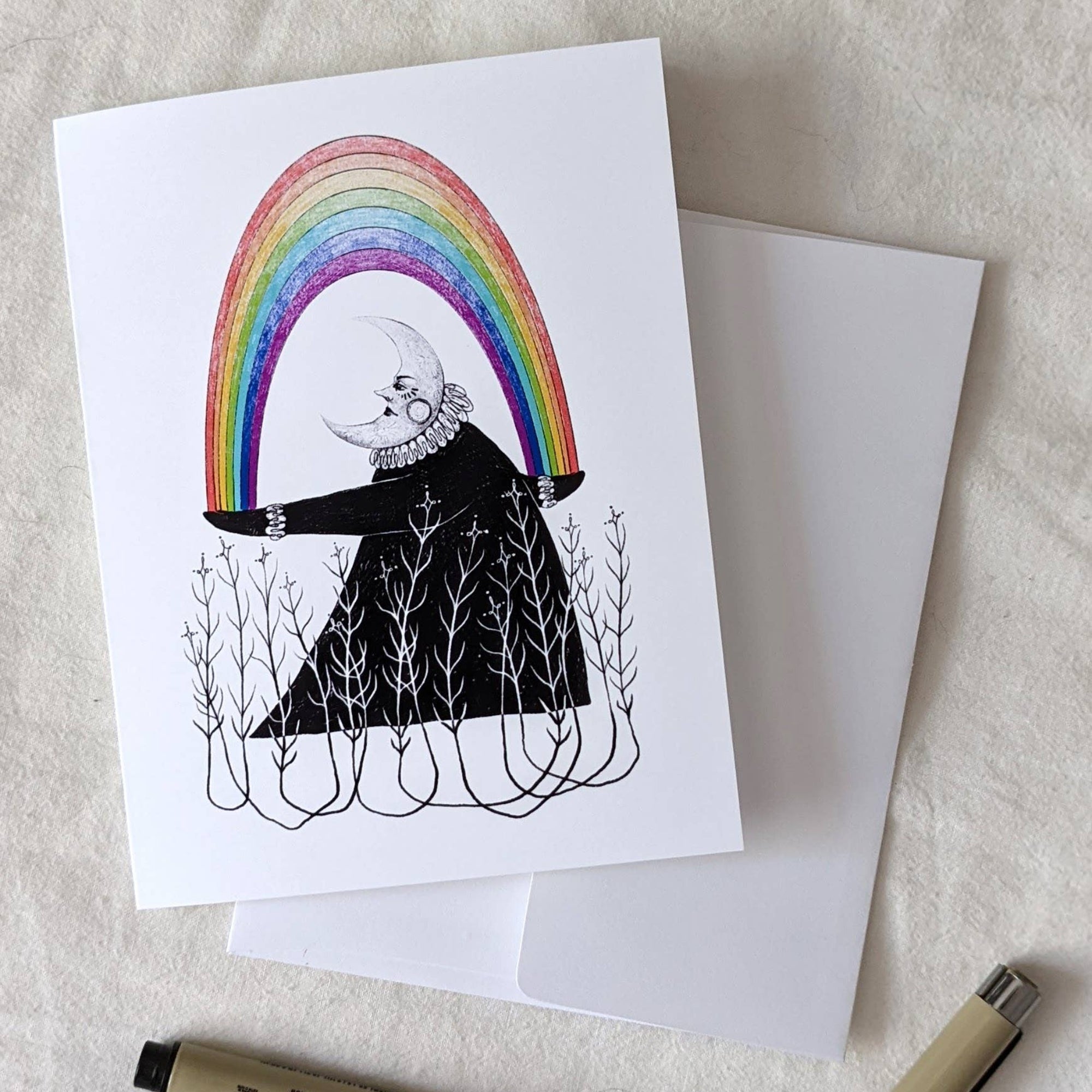 Prism Priestess No.I  Notecard
