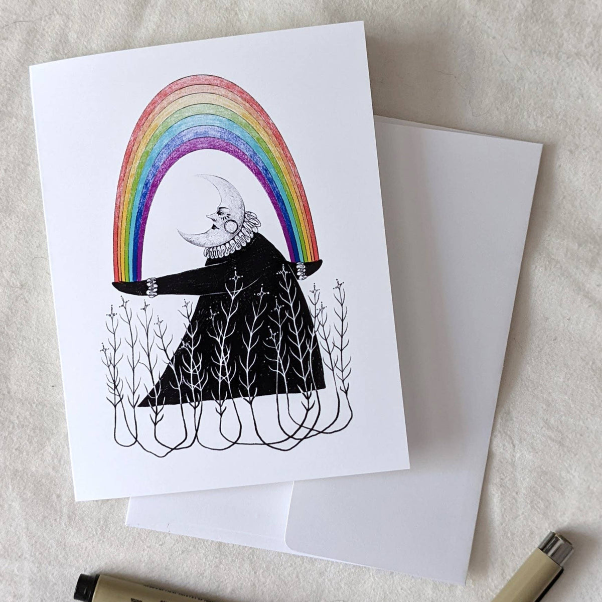 Prism Priestess No.I  Notecard