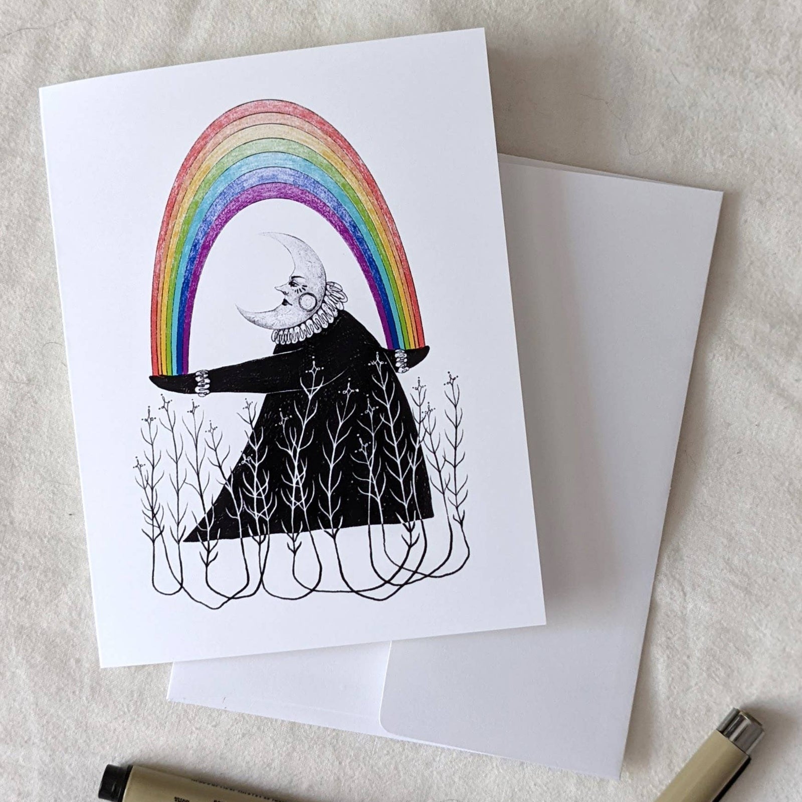 Prism Priestess No.I  Notecard