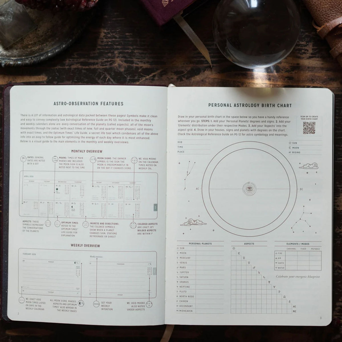 2026 Magic of I Astrological Planner - Deep Moss