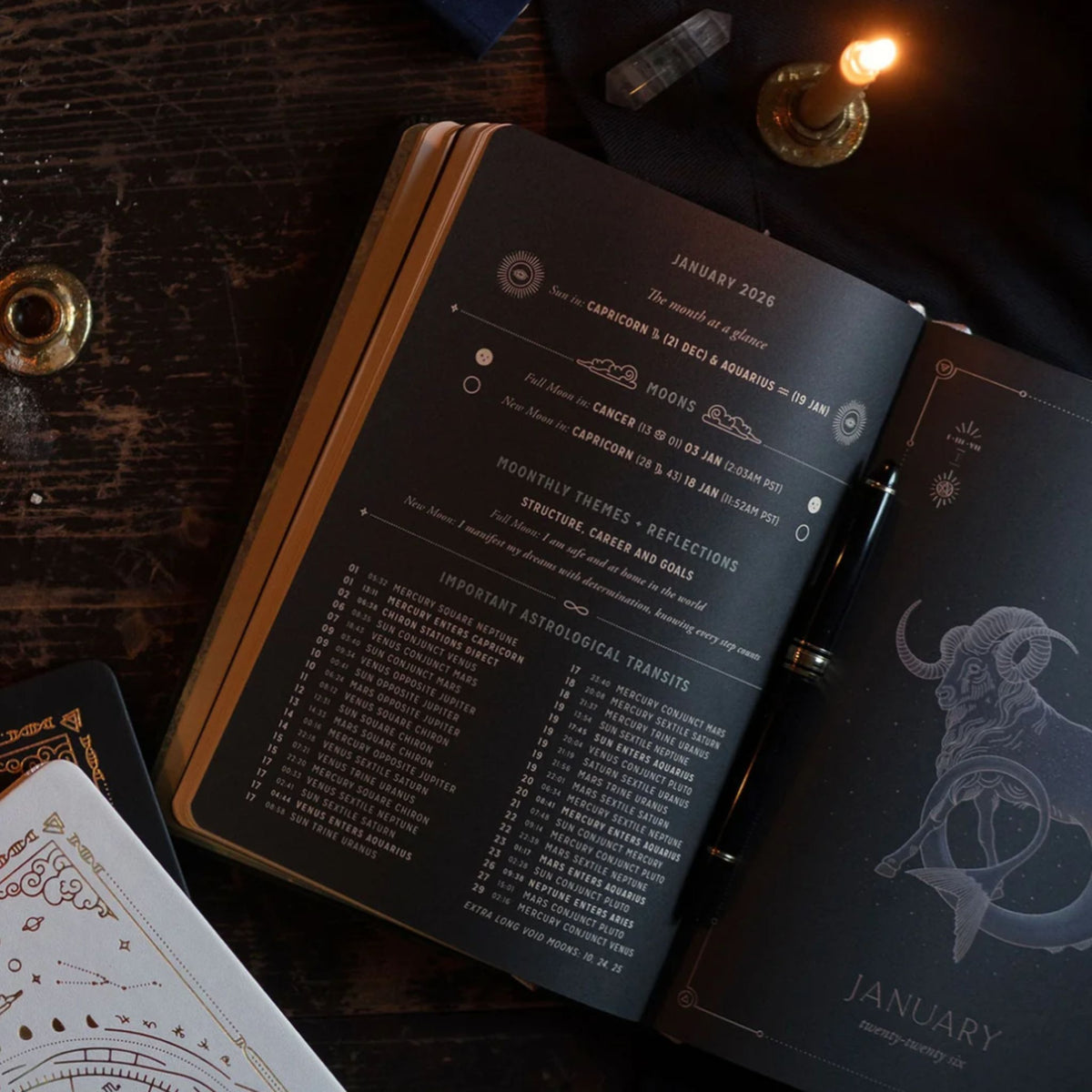 2026 Magic of I Astrological Planner - Deep Moss