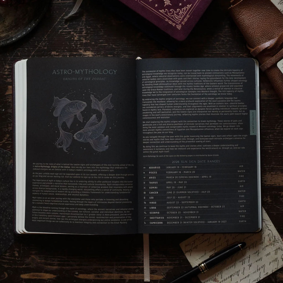 2026 Magic of I Astrological Planner - Deep Moss