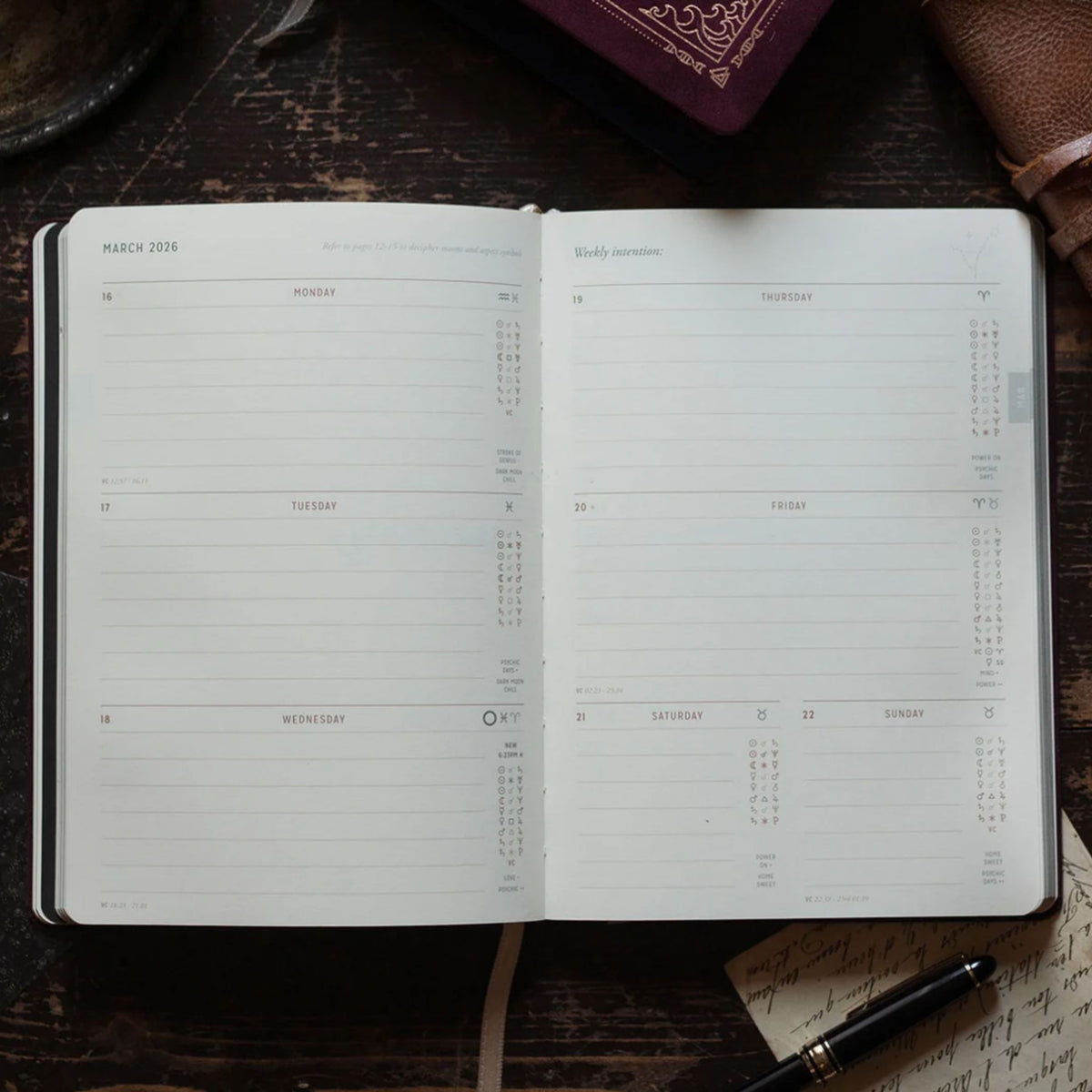 2026 Magic of I Astrological Planner - Deep Moss